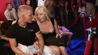 Horny porn couples fuck in a nasty and naughty group party orgy