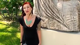 Marvellous Lillian Feirah Wearing Sexy Lingerie Goes Hardcore In Public