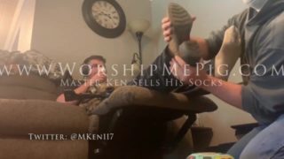 Master Ken Sells his stinky socks right off his huge feet.