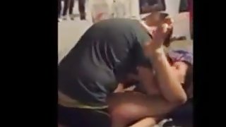 Guy films stranger fucking his gf and cumming in her mouth