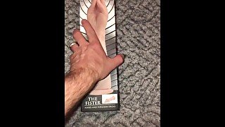 Unboxing & Testing Out My New “The Fister” Dildo In My Ass For The First Time & Cum In Its Palm Too