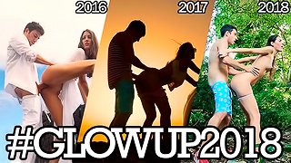 3 Years Fucking Around the World - Compilation #GlowUp2018