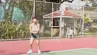 japanese bouncing boobs tennis