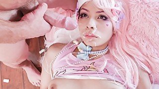 Harajuku doll send Johnys male pole to orgasmic pleasure