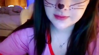 Hot camgirl changes outfits
