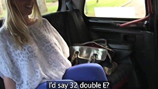 FakeTaxi Hot blonde with tits to die for