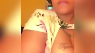 BBW peaches playing her Creamy pussy and tits!