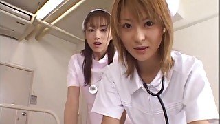 Asian nurses team up to have sex with a patient - Naho Ozawa