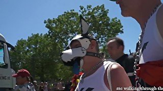 Sexy Jeny Smith at Christopher Street Day parade at Cologne. With Public Nude scenes.