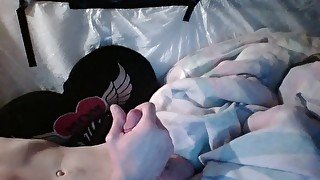 wife films me jacking off thinking about a friend