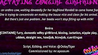 Lactating Cowgirl Girlfriend &vert; Erotic Audio Play by Oolay-Tiger