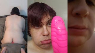 Trans Woman Anal - First Use Addiction Tom 7 Inch Ribbed Toy