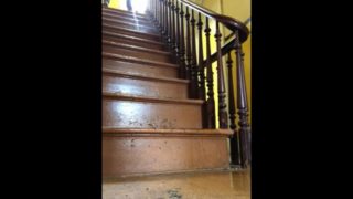 "WATERFALL" - A STAIR PEE COMPILATION