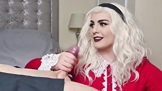Sexy Sabrina's Spellbinding Blowjob