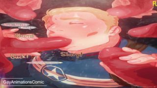 Captain America - Gay Animation Yaoi Hentai Gay