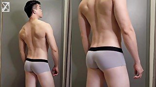 Try-on 4 different pouch underwear & Reviews