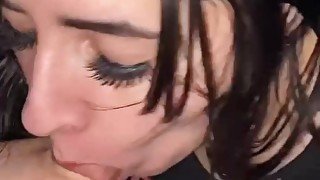 HORNY CUMSLUT BEGGING FOR FACIAL AFTER TALKING DIRTY WHILE SLOBBERING ON A BIG YUMMY COCK