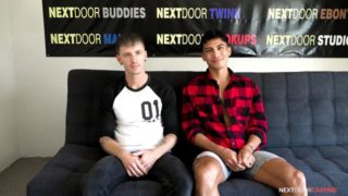 Married guys Romeo Foxx & Dante Foxx in a casting anal video