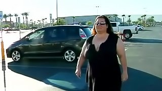 Truly fat ass woman is stunning with a cock in her muff