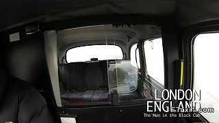 Hungarian blonde anal fucked in fake taxi