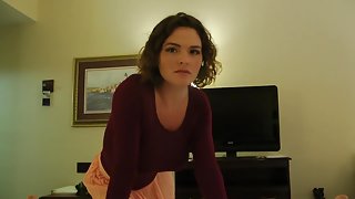 Whore step mom catches you jerking off and fucks you