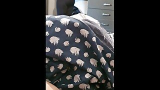 Step mom morning fuck with step son in hotel room