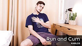 [Gay] Run and Cum
