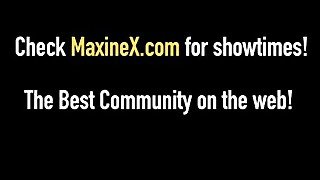 Asian Milf Maxine X & Hot Carmen Valentina Fuck 11 Inch BBC!
