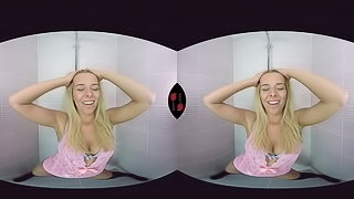 Nikki Dream Pissing - Kinky VR Shower Striptease