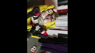 Masked Harley Quinn aka Lucy Von Trapp gets fucked