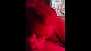 Blowjob with ball sucking
