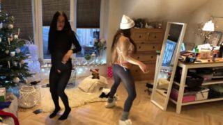 Leon`s Angels at home, Transparent Leggings from my own phone camera