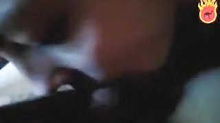 girl blows her bf's cock
