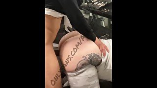 PUBLICLY SLUTTING MY BOSSES DAUGHTER OUT DOGGYSTYLE IN THE GYM (preview onlyfans/allieb4byxx)
