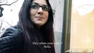 Hot bella beretta wears her glasses and gets pounded